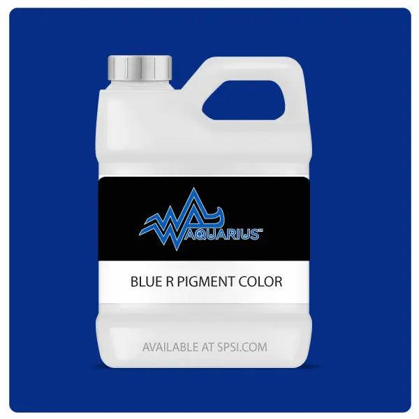 Aquarius Water-Based Blue R Mixing Pigment Concentrate - 1kg
