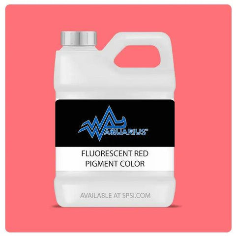 Aquarius Water-Based Fluorescent Red Mixing Pigment Concentrate - 1kg