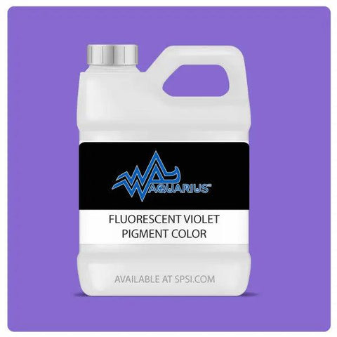 Aquarius Water-Based Fluorescent Violet Mixing Pigment Concentrate - 1kg