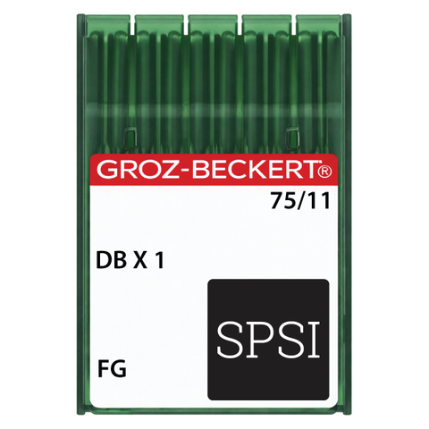 Groz-Beckert DBX1 75/11 FG - Medium Ball Point - Standard Eye 100ct Needles