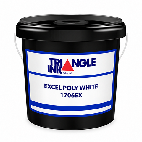 Triangle Ink 1706 Excel Poly White - 1 Gallon