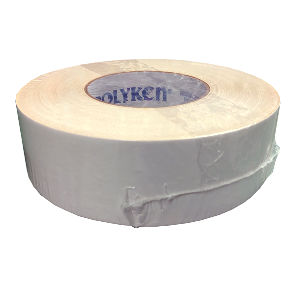 White Cloth Tape 4" x 60yd Roll Solvent Resistant