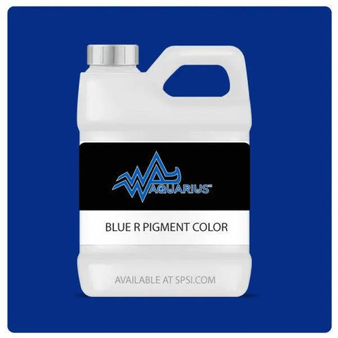 Aquarius Water-Based Blue R Mixing Pigment Concentrate - 5kg