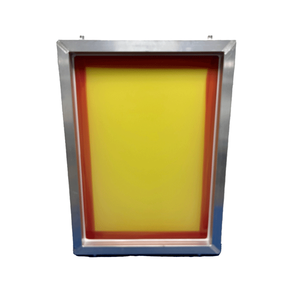 GSF Elite 23" x 31" 200/48 Thin Thread Yellow Mesh Alum Frame W/ MHM Pins
