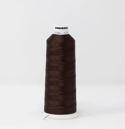 Madeira Rayon 1130 Chocolate Chip Embroidery Thread 5500 Yards
