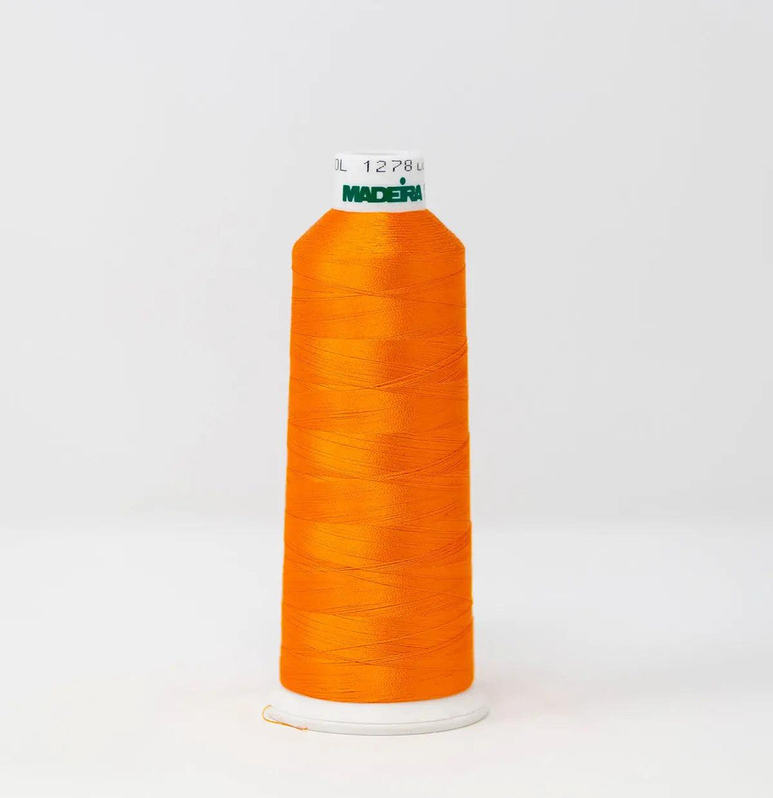 Madeira Rayon 1278 Orange Icing Embroidery Thread 5500 Yards