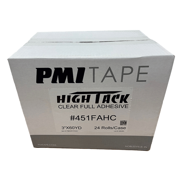PMI 451 Clear High Tack Tape 3 inch x 60 yards