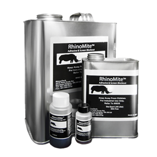Rhinotech RMA 3500R RhinoMite Frame Adhesive Red and 2oz Catalyst - 1 Gallon