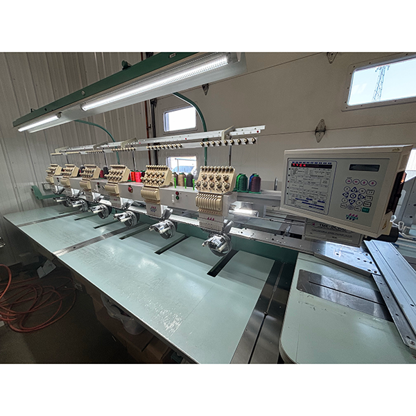 Used - Tajima TME-DC906 6-Head Embroidery Machine